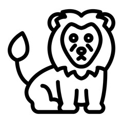 This Lion icon is suitable for Fantasy Adventure, Movie, etc.