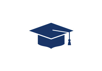 Graduation Cap Icon isolated on transparent background
