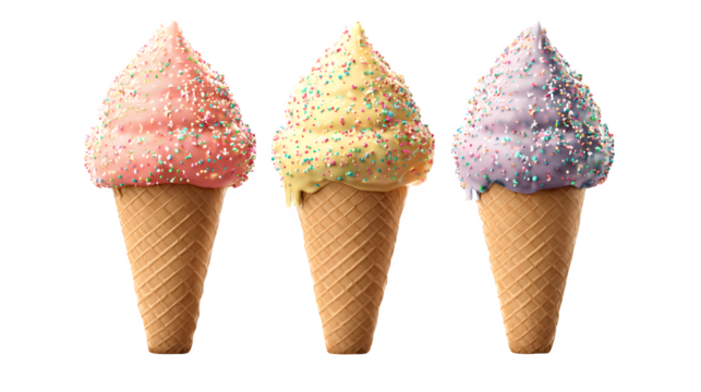 Martian River Valley, isolated on transparent background