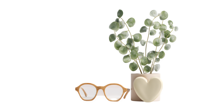 CD in transparent case, isolated on transparent background