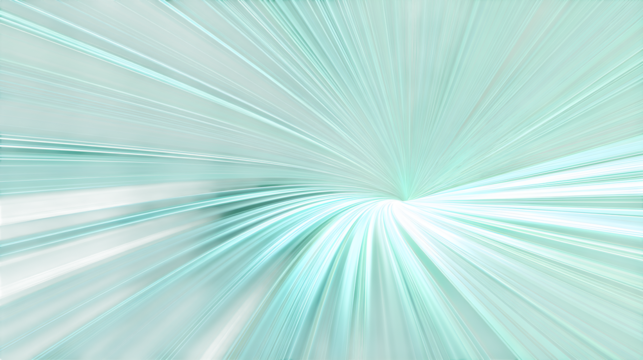 Abstract teal energy burst, isolated on transparent background