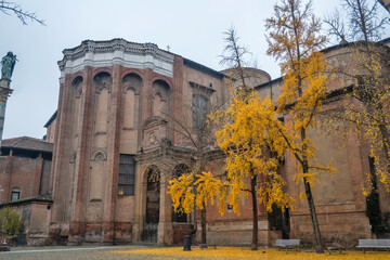 Fototapeta premium The old town of Bologna, Italy