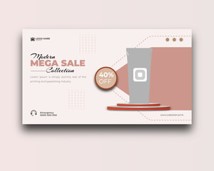 Modern Mega Sale Collection Design Template