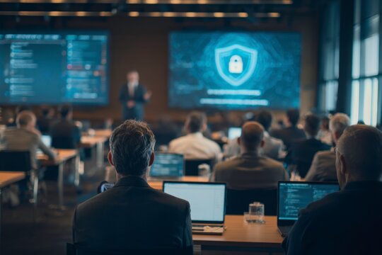 people staring at locked screen