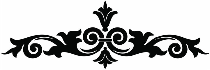 Fototapeta premium Ornate Scroll Design.eps