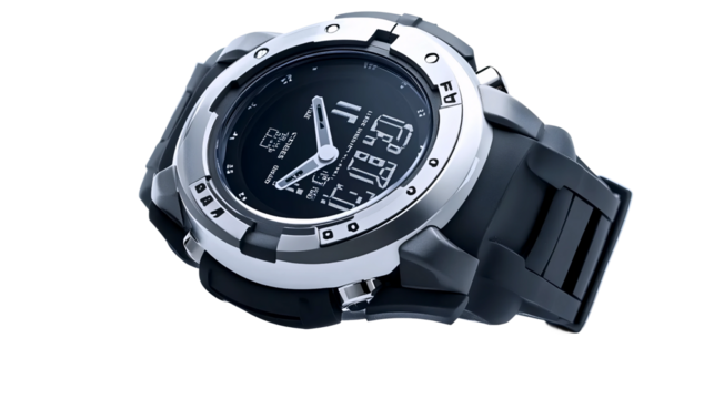 Trendy Big Dial Hand Watch