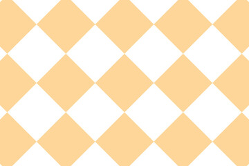 checkered pattern made of diamonds or rhombuses. light orange or peach color. The edges of the diamonds are slightly blurred, giving the graphic a soft focus and a clean, cozy, and vintage aesthetic.