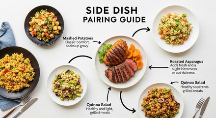 Discover delicious side dish pairings for grilled meats, enhancing your culinary experience.