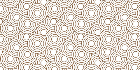 Fototapeta premium Abstract rounded overlap fabric cloth decor doodle creative flow design. vector textile digital print layout fabric overlapping circle colorful stylish texture background.