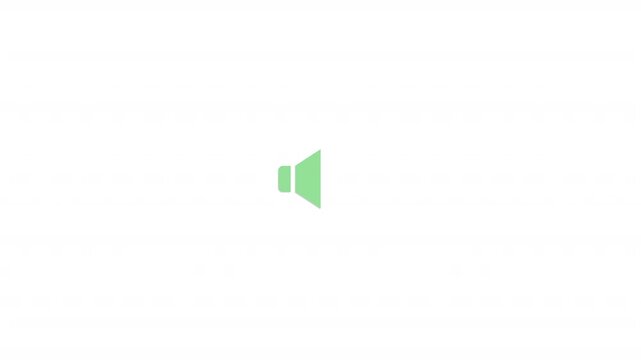 Green Speaker icon