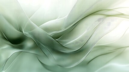 Modern Minimalist Muted Sage Green to Off-White Gradient Background, 8K Ultra-Smooth Texture with Top Right Lighting, 16:9 Corporate Presentation Design