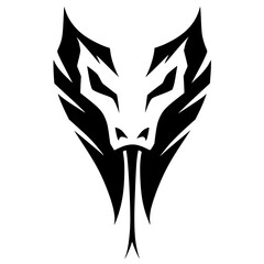 Sharp snake face design