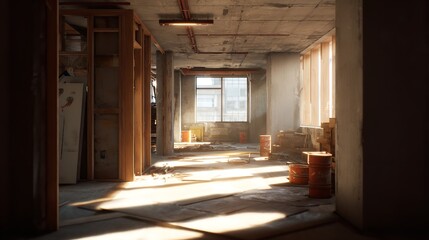 Indoor Construction Site