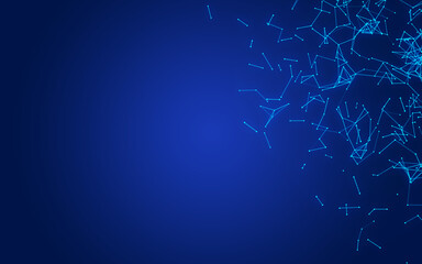  abstract digital background featuring glowing black plexus of interconnected points and lines. Represents big data, neural networks, and futuristic technology. Ideal for AI, blockchain