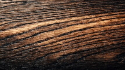 Fototapeta premium Dark Wood Texture Background: Rich Brown and Black Grain Pattern