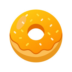 donut isolated on white