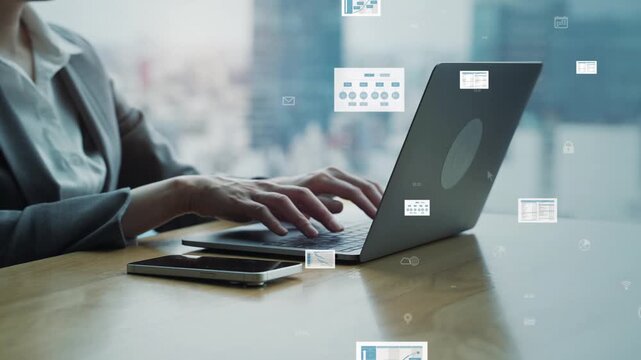 ビジネス, データ, DX, ノートパソコン, ソフトウェア, クラウド, システム, 開発, マーケティング, 経営, 事務, 業務, 経理, 簿記, 画面, 表計算, スプレッドシート, AI, ICT, ERP, オンライン, デジタル, 分析, 情報, 管理, 報告, 計画, 戦略, 効率化, 資料, プロジェクト, タスク, UI, UX, GUI, 作業, プログラミング, アプリ, 