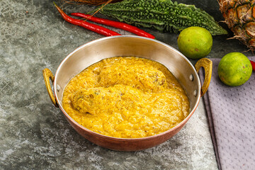 Indian cuisine - Malai kofta with gravy