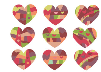 カラフルハート