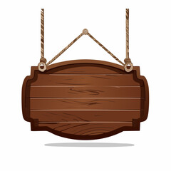 wooden sign board