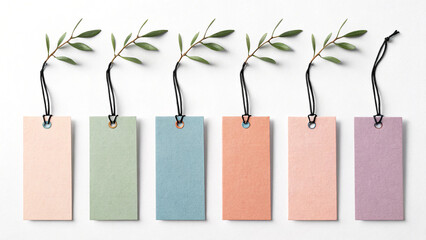 white paper on a rope