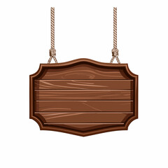 wooden sign board