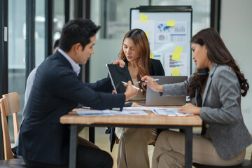 Group Asian Business  holds meeting on financial investment