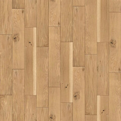 Seamless White Oak Solid Unfinished Wood Floor Texture – Natural Parquet