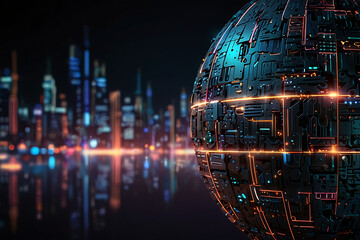 Obraz premium abstract digital background