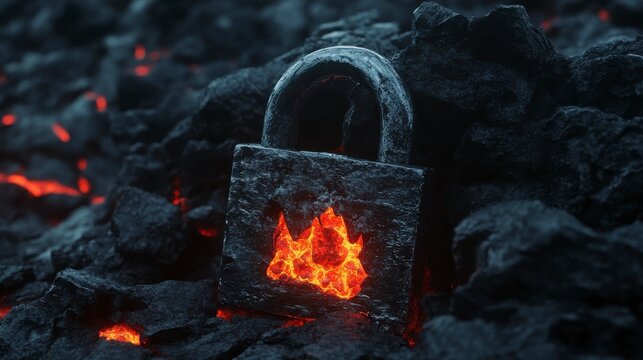 Digital Lock in Volcanic Rocks