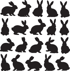 Rabbit Silhouette Vector – Bunny Animal Design

Cute Rabbit and Bunny Vector Bundle for Easter and Spring

Wild Rabbit Silhouette Collection – Animal Clipart Vector