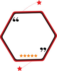 Testimonial Template Vector Design for social media