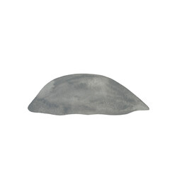 Watercolor illustration of a gray hill on a white background. Simple and versatile, perfect for landscape designs, natural scenes, or minimalist projects. Hand-painted with a subtle, artistic touch