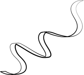 Ribbons, new year, holiday, festival decoration