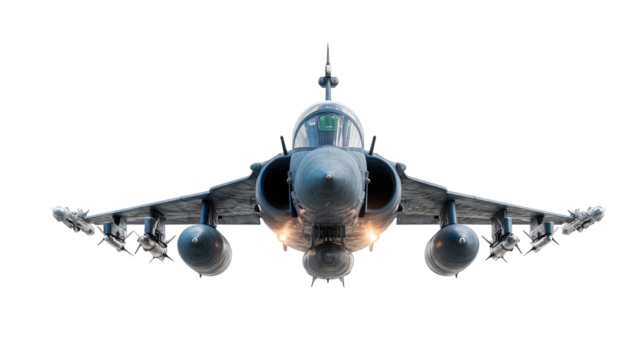 Modern Fighter Plane, Aircraft and Advanced Air Combat System isolated on transparent background Remove png, Clipping Path, pen tool