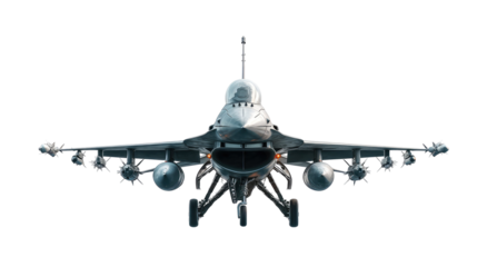 Modern Fighter Plane, Aircraft and Advanced Air Combat System isolated on transparent background Remove png, Clipping Path, pen tool