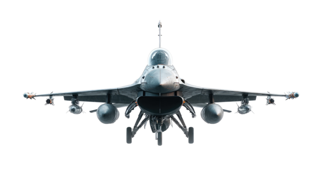 Modern Fighter Plane, Aircraft and Advanced Air Combat System isolated on transparent background Remove png, Clipping Path, pen tool
