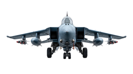 Modern Fighter Plane, Aircraft and Advanced Air Combat System isolated on transparent background Remove png, Clipping Path, pen tool