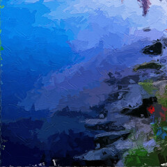 Various oil paintings, flowers, birds, landscapes, roses, peonies, plum blossoms, sailboats, lotus leaves, lakes, chrysanthemums, landscapes, butterflies, fruits, birds