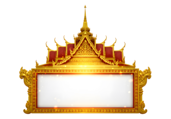 khmer gold frame box style