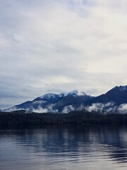Glenorchy (South Island NZ) mountain + lake shot