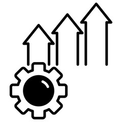 Development Icon Black