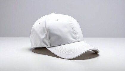 white baseball cap
