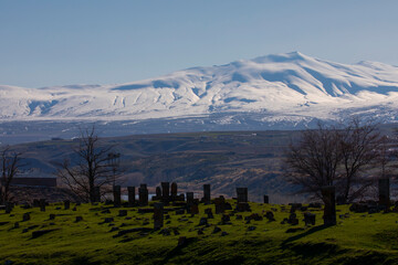 Ahlat Seljuk Cemetery, located in the Ahlat district of Bitlis, is the world's largest Turkish-Islamic cemetery from the Middle Ages.