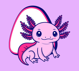 A funny cartoon dragon illustration