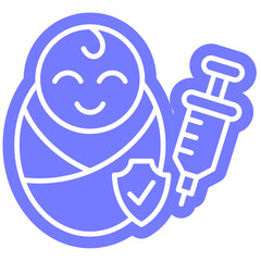 Infant Vaccine Symbol