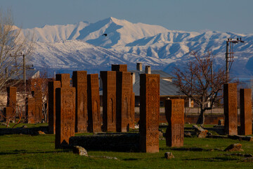 Ahlat Seljuk Cemetery, located in the Ahlat district of Bitlis, is the world's largest Turkish-Islamic cemetery from the Middle Ages.
