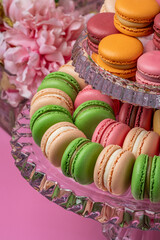 Elegant and Luxurious French Macarons in a Dubai Bakery