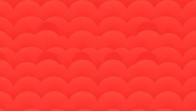 Happy Chinese New Year of the abstract pattern design for traditional festival Greetings Card background.Graphic texture wallpape,seamless scalloped pattern of overlapping red semi
