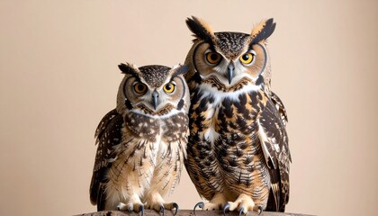 Obraz premium great horned owl